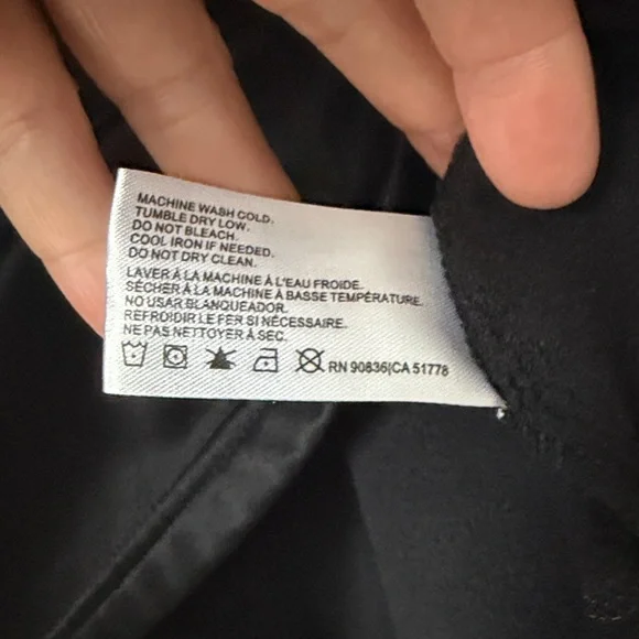 Black Men’s Eddie Bauer Pullover w/Ford Logo - Picture 8 of 12